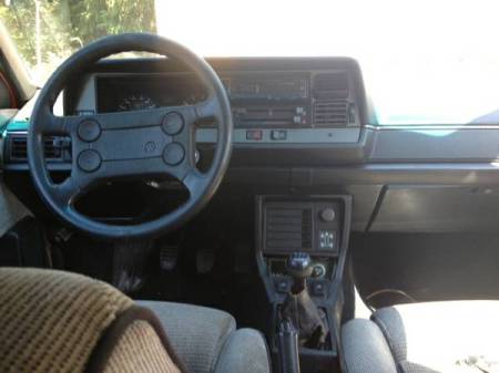 1988 VW Quantum Syncro interior