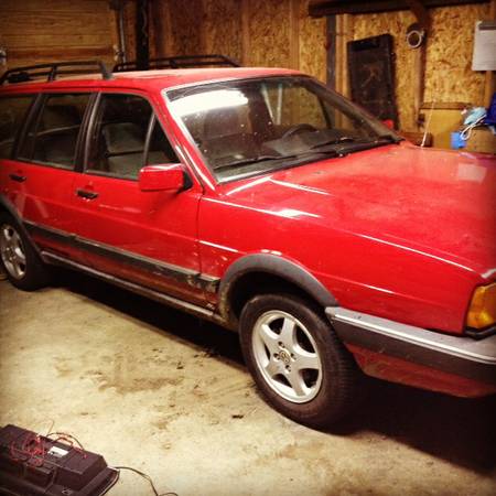 1988 VW Quantum Syncro right front