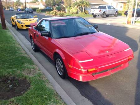 1989 Toyota MR2 right front