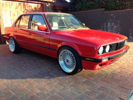 1991 BMW 318i right front