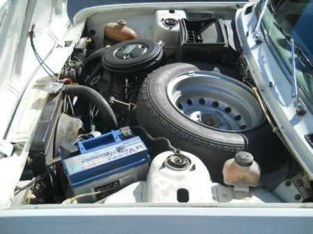 1972 Fiat 128 Berlina engine