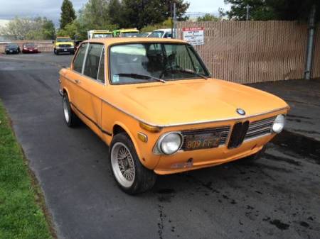 1973 BMW 2002 right side