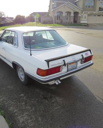 1978 Mercedes 280SLC left rear