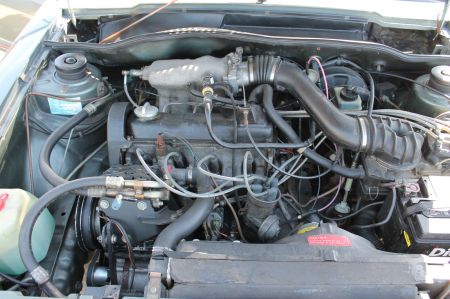 1981 VW Scirocco S engine