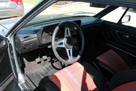1981 VW Scirocco S interior