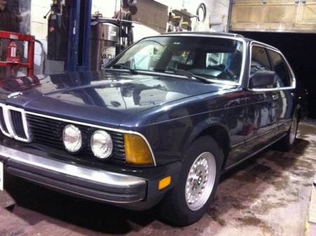 1983 BMW 733i left front