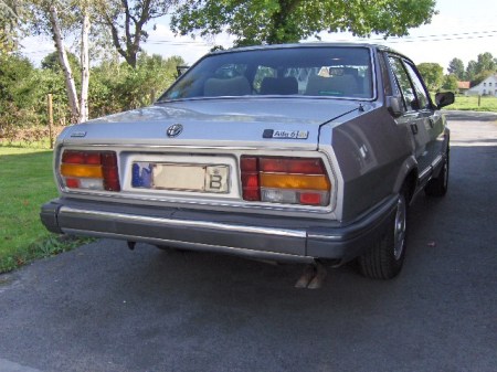 1984 Alfa Romeo Alfa 6 right rear