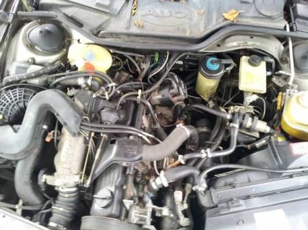1986 Audi 5000CS avant turbo engine