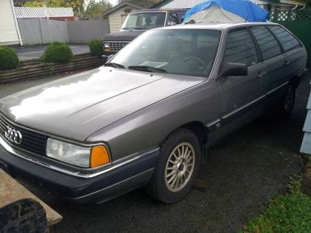 1986 Audi 5000CS avant turbo left front