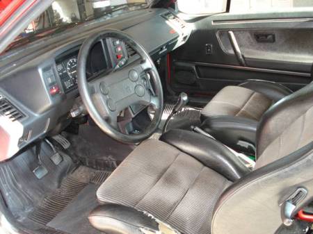 1987 Volkswagen Scirocco 16V interior