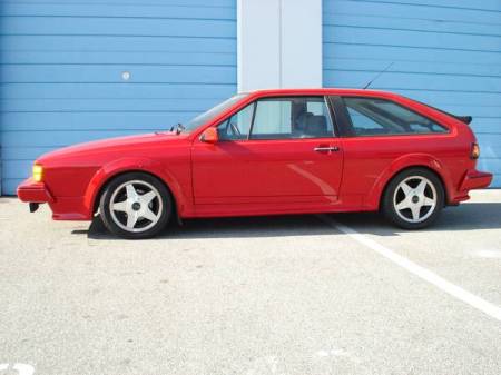 1987 Volkswagen Scirocco 16V left side