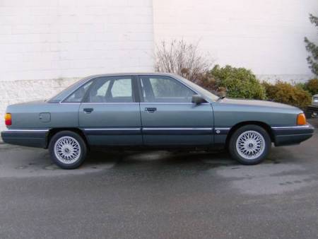 1989 Audi 100 Quattro right side