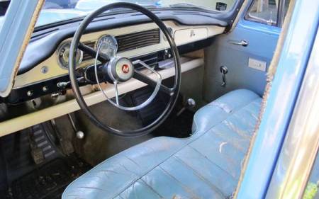 1961 Morris Oxford Series V interior