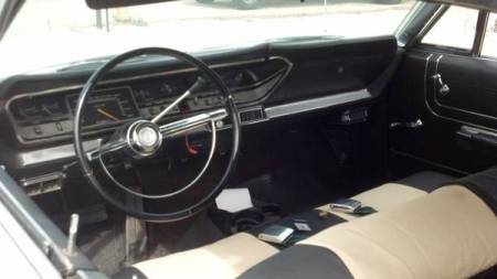 1967 Plymouth Fury III interior