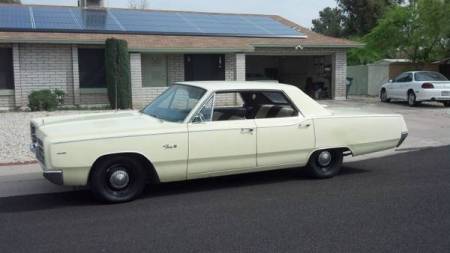 1967 Plymouth Fury III left front