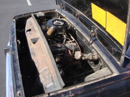 1967 Renault R10 engine