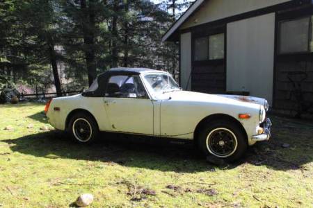 1972 MG Midget $500 right