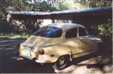 1973 Saab 96 right rear