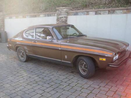 1974 Ford Capri right front