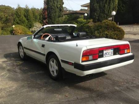 1984 Nissan 300ZX convertible left rear