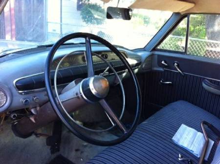 1955 Nash Ambassador interior