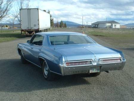 1969 Buick Wildcat left rear