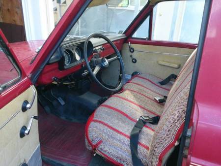 1974 Ford Courier interior