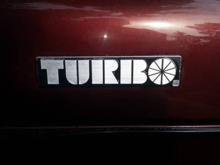 1978 Saab 99 Turbo TURBO badge