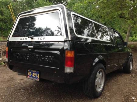 1980 VW Caddy GTI 16V right rear