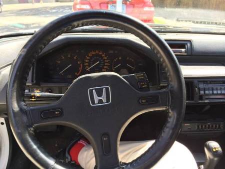1987 Honda Prelude Si dash