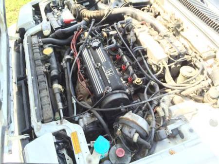 1987 Honda Prelude Si engine