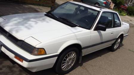 1987 Honda Prelude Si left front