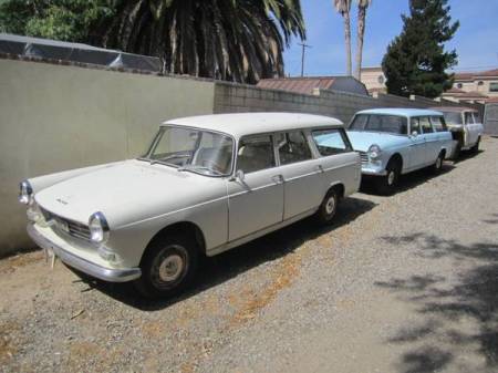 1964 1966 1968 Peugeot 404 Break collection