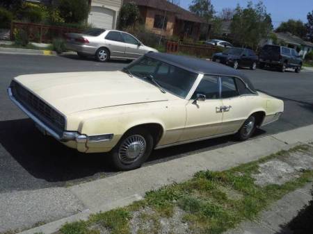 1968 Ford Thunderbird sedan left front