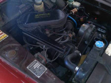 1969 Peugeot 404 engine