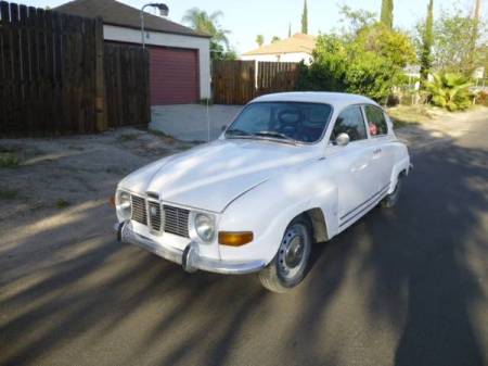 1970 Saab 96 left front