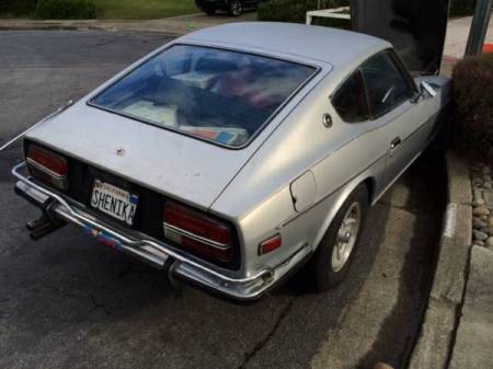 1972 Datsun 240Z right rear