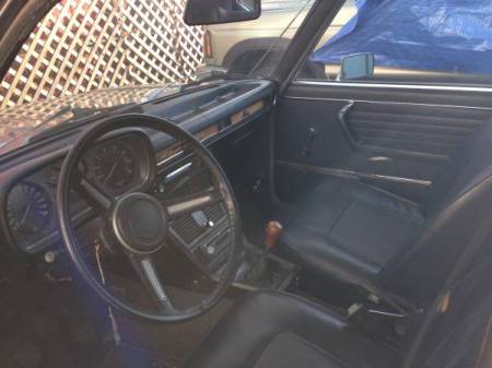 1973 BMW Bavaria interior