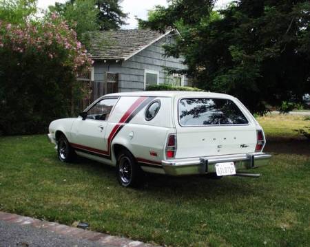 1977 Ford Pinto Cruising Wagon left rear