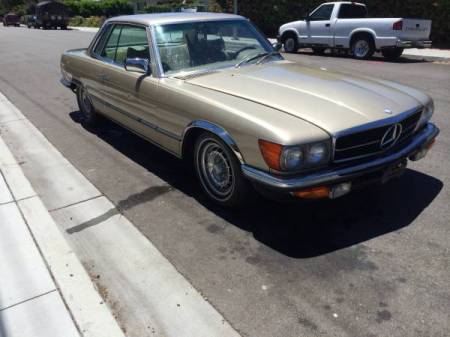 1978 Mercedes 450SLC right front