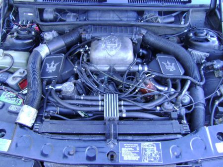 1984 Maserati Biturbo engine