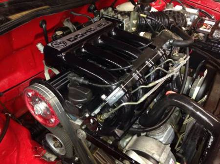 1986 VW Scirocco engine