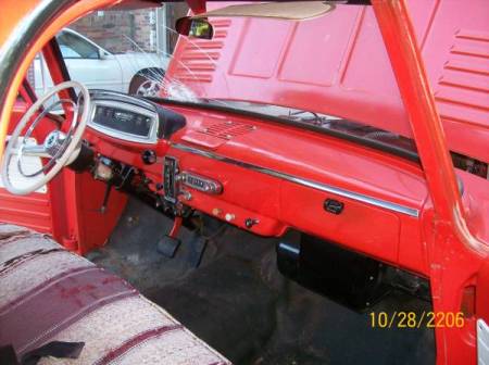 1966 Dodge D100 interior