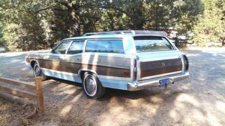 1972 Ford LTD Crown Victoria Country Squire left rear