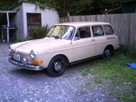1973 VW Type 3 Squareback left front