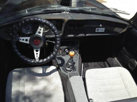 1979 MGB interior