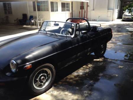 1979 MGB left front