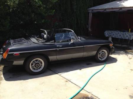 1979 MGB right rear