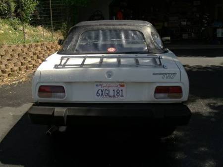 1979 Triumph TR7 rear