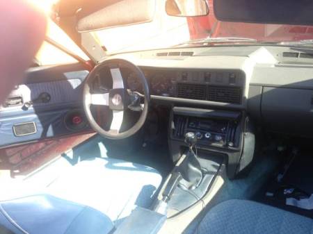 1981 Triumph TR7 interior